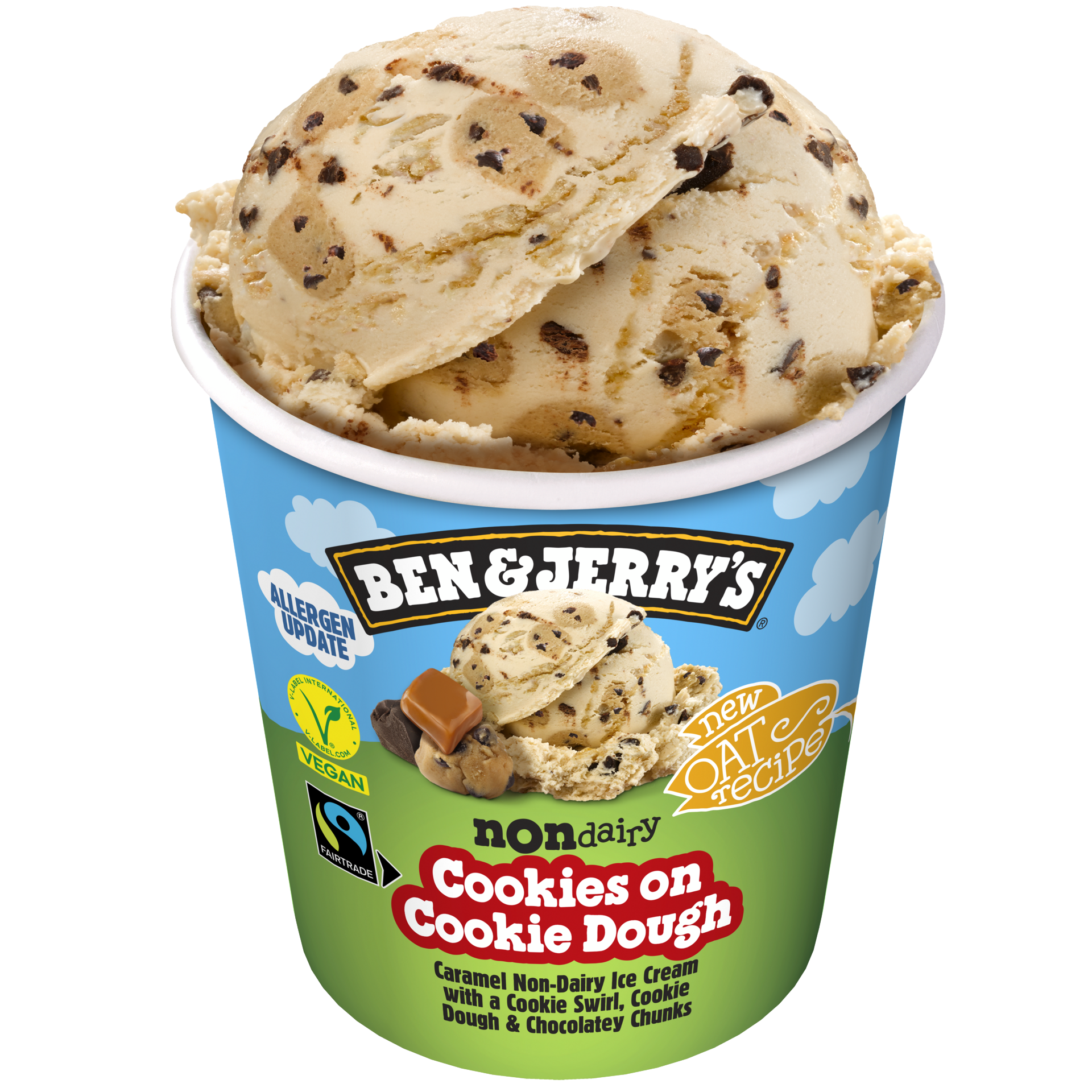 Cookies on Cookie Dough Non-Dairy Oat Pots