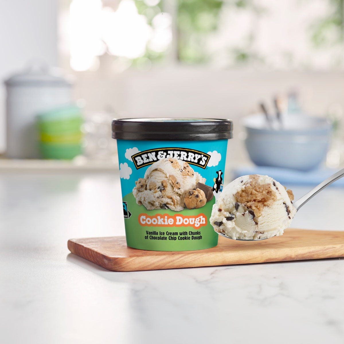 Cookie Dough Creme Glacee - Tub 3 / 4