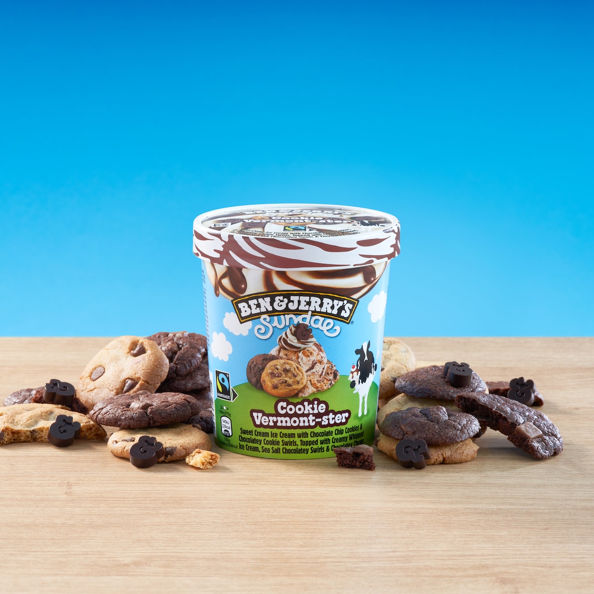 Cookie Vermont-ster Sundae - Pint 3 / 4